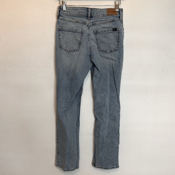Abercrombie and Fitch Kids High Rise Straight Distressed Jeans 13/14 Regular - Picture 7 of 7